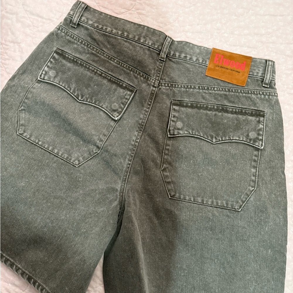 Elwood Gray Denim Shorts